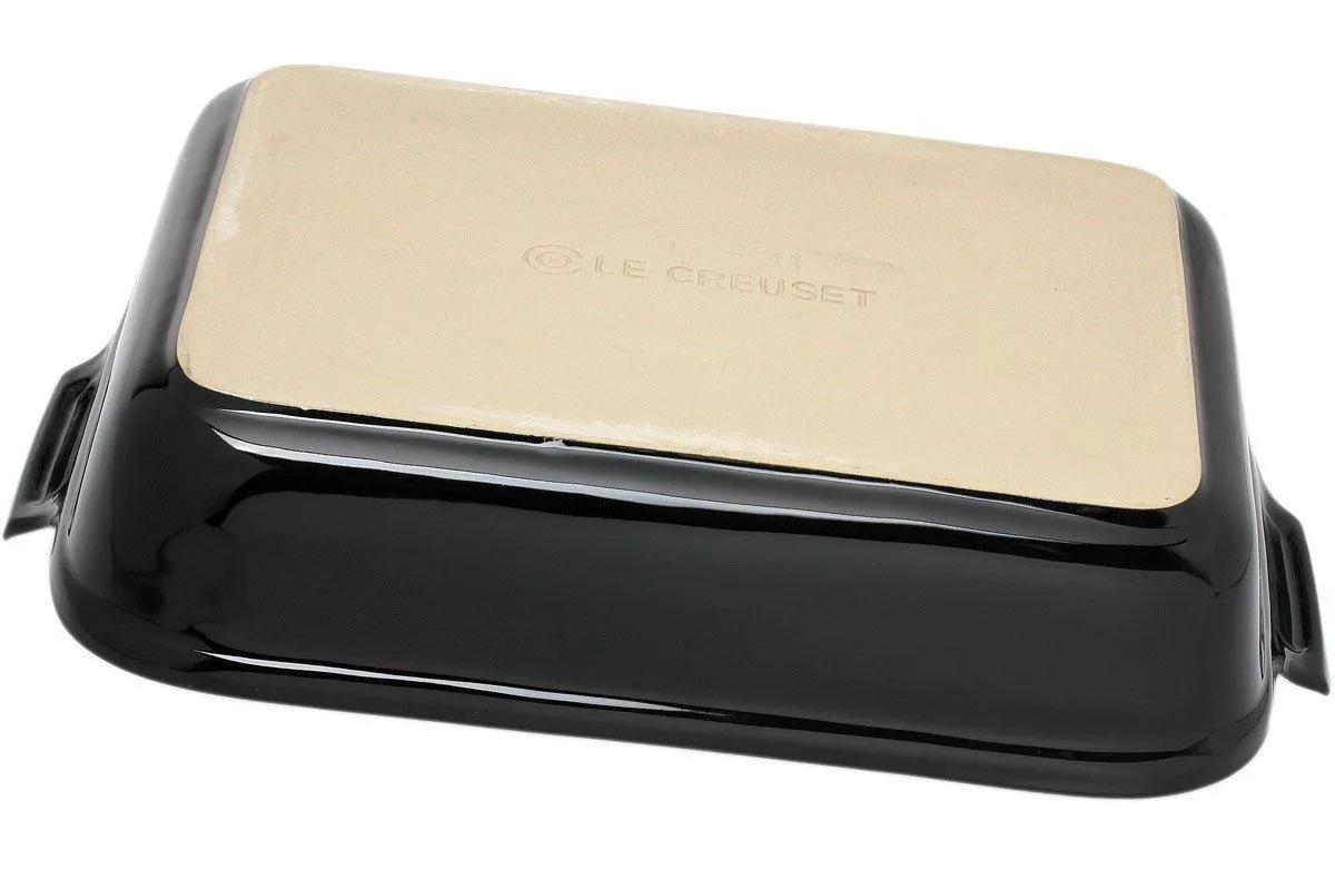 Le Creuset rectangular oven dish 4 L, 32 cm, black