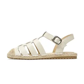 Leather Women's Fisherman Sandals.