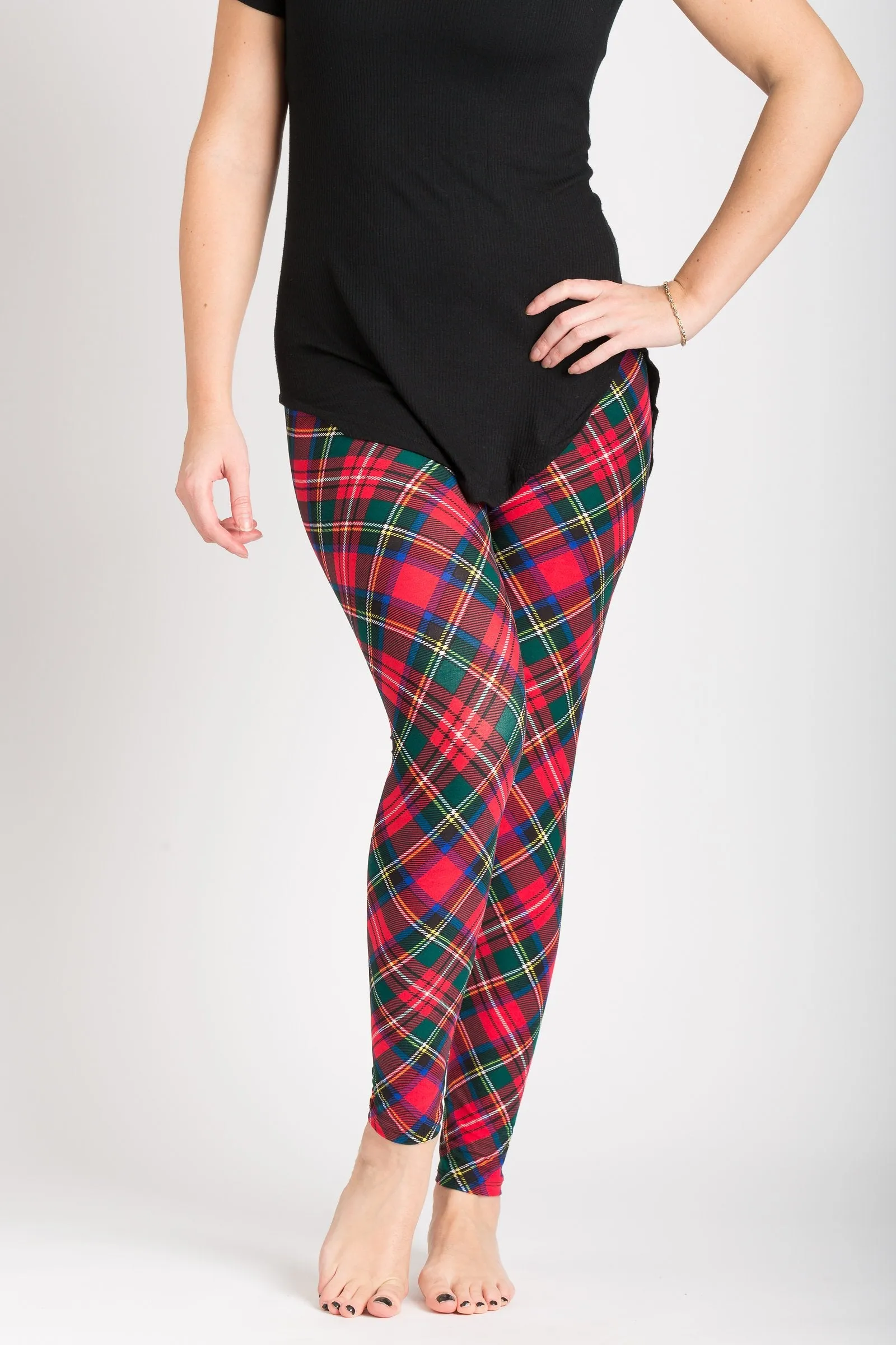 Royal Stewart Tartan Legging Headband Scrunchie Gift Set