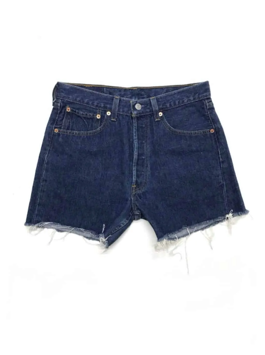 Levis Vintage Shorts Mid-Blue USA Waist 31