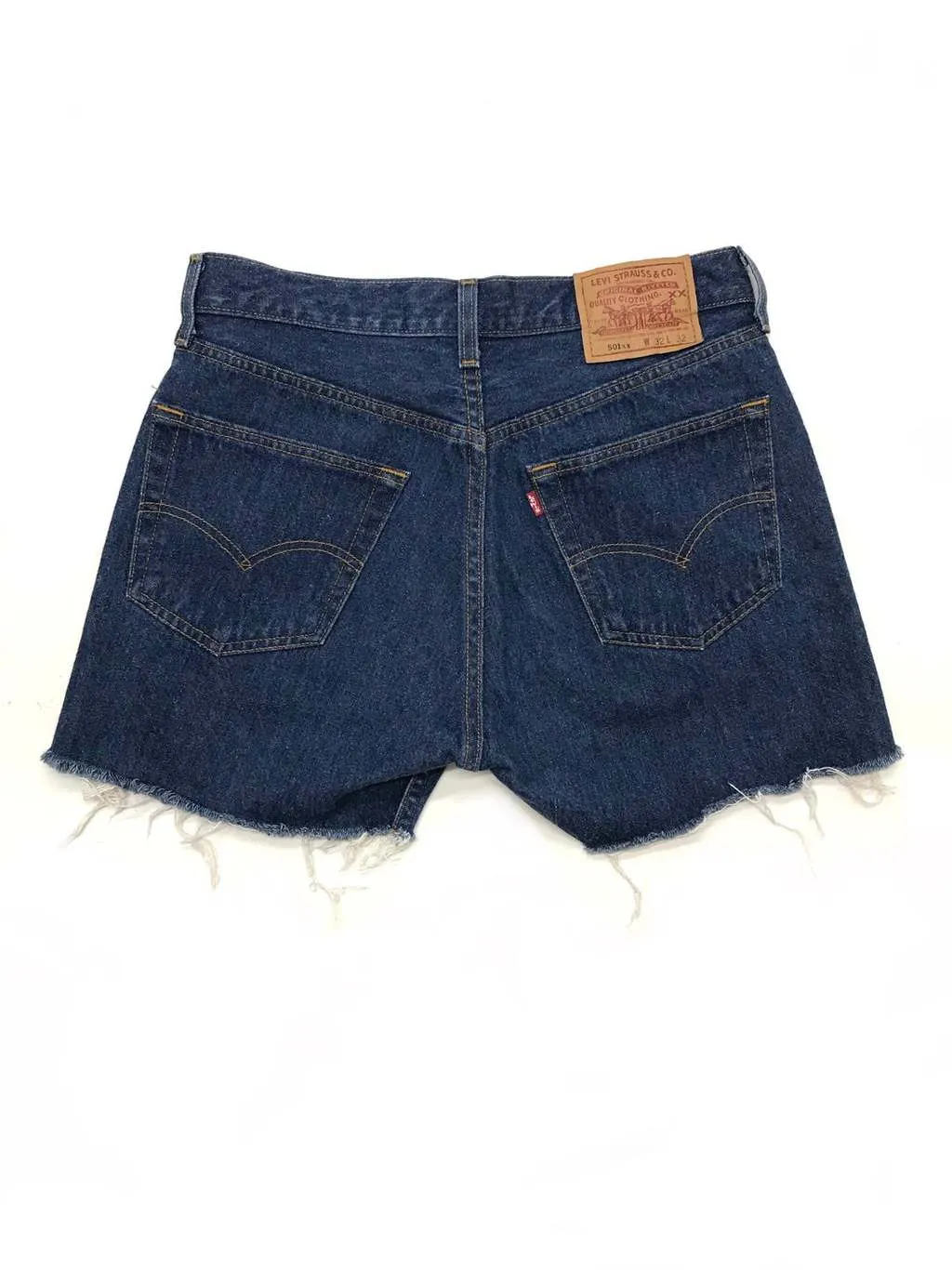 Levis Vintage Shorts Mid-Blue USA Waist 31