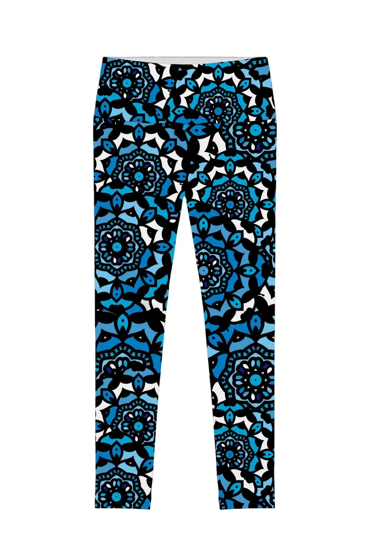 Lucy Women's Performance Leggings - Kaleidoscope Print