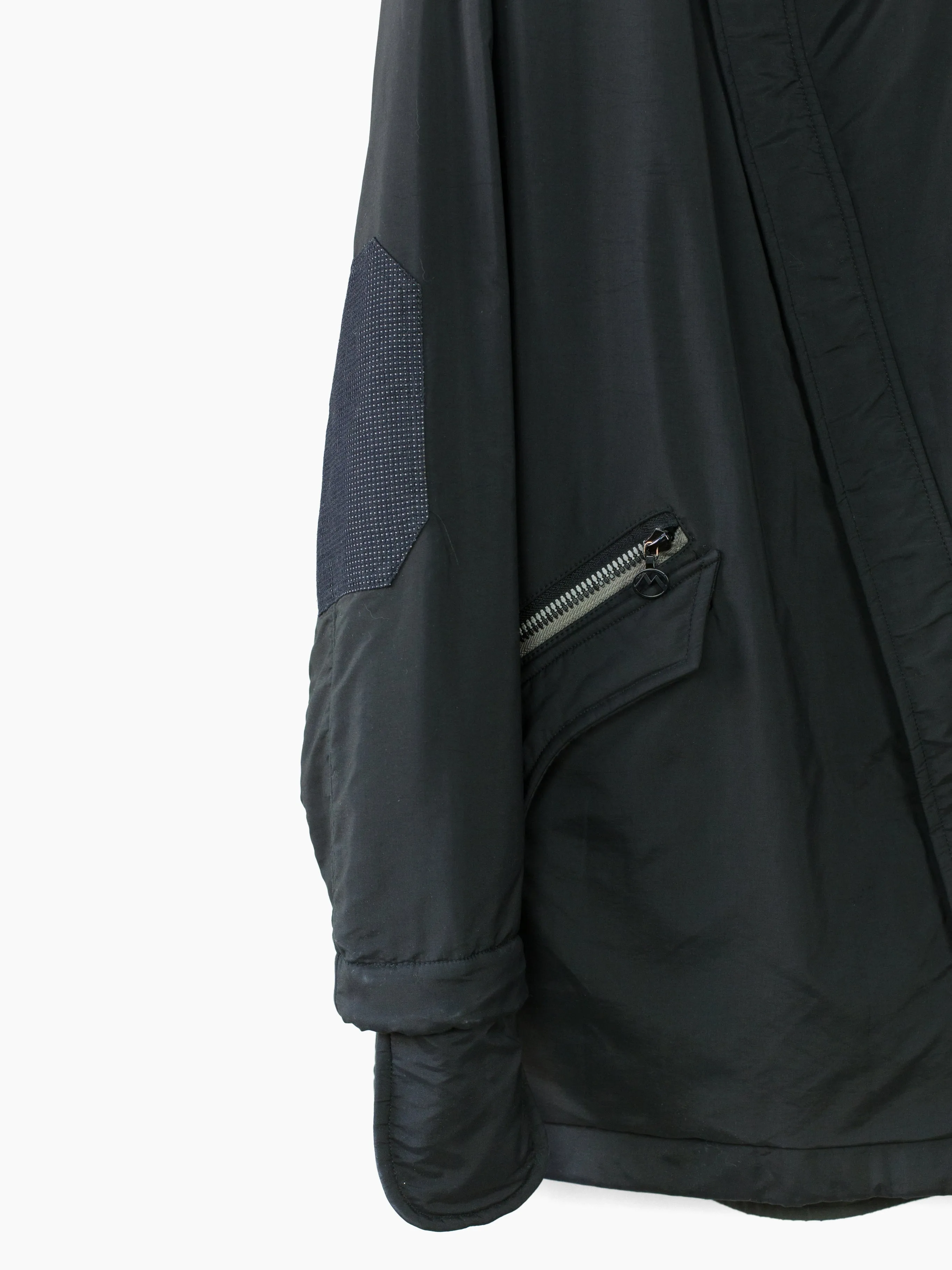 99AW Asymmetrical Zip Rain Jacket by Maharishi