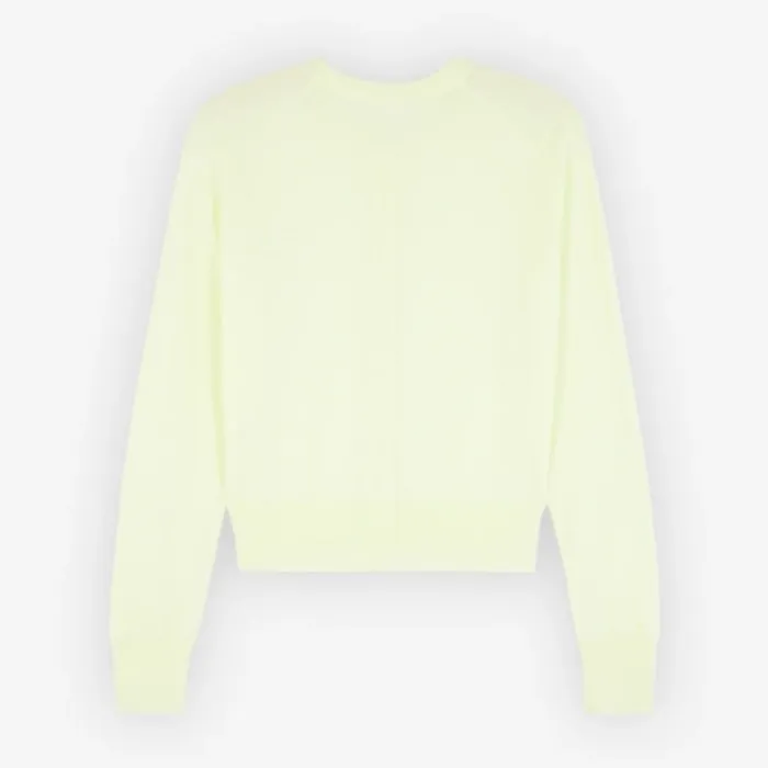 Maison Kitsune Wool Long Sleeves Office Elegant Casual Style