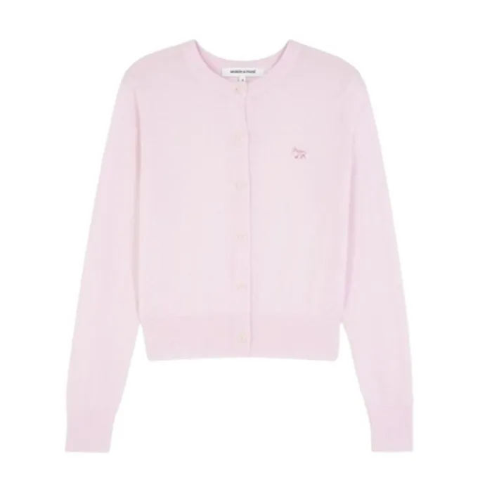 Maison Kitsune Wool Long Sleeves Office Elegant Casual Style