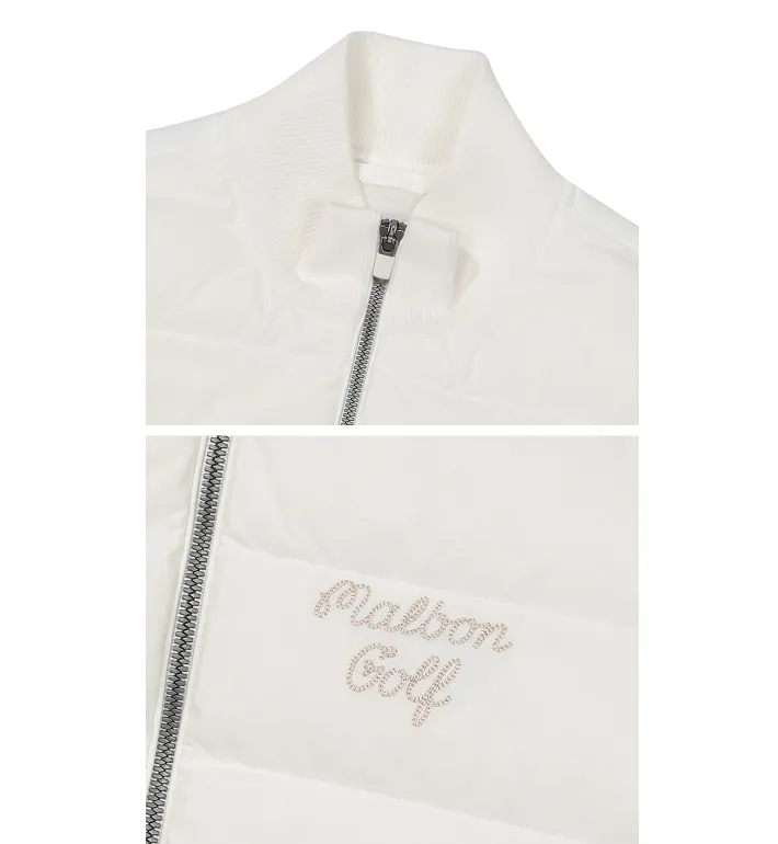 Long Sleeve Cardigans with Plain Logo by Malbon Golf