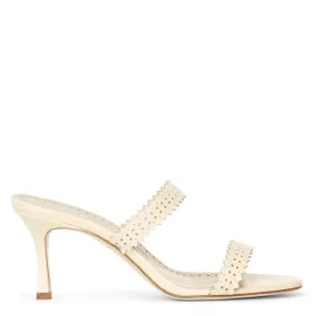 Manolo Blahnik Leather Mule Sandals