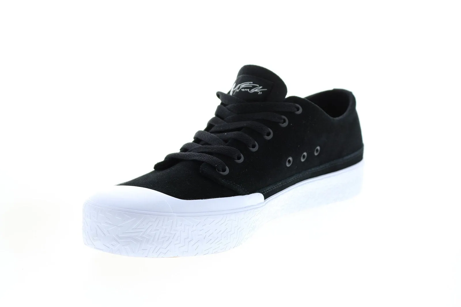 Mens Black Suede Sneakers Shoes - DC Tristan Funkhouser LO S ADYS300557