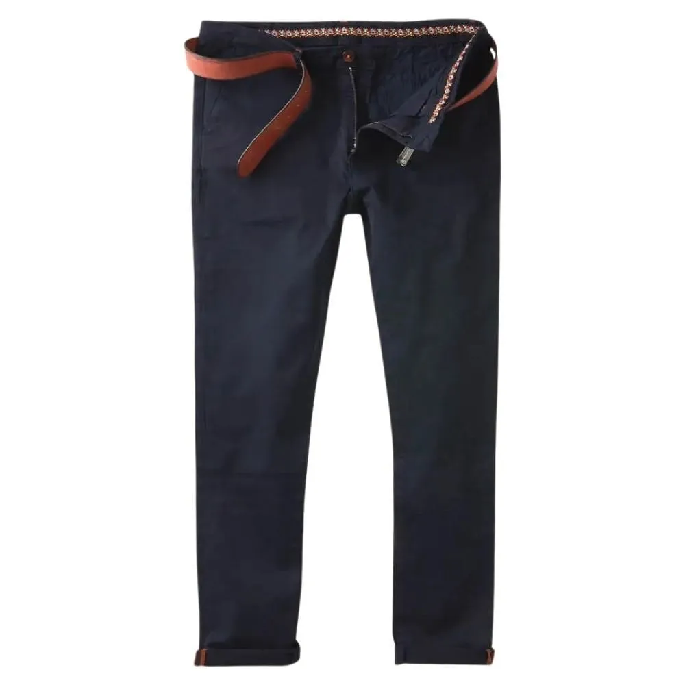 Mens Charming Chino Trousers Regular Leg