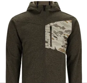 Men's Full Zip Hooded Sweatshirt by Sims