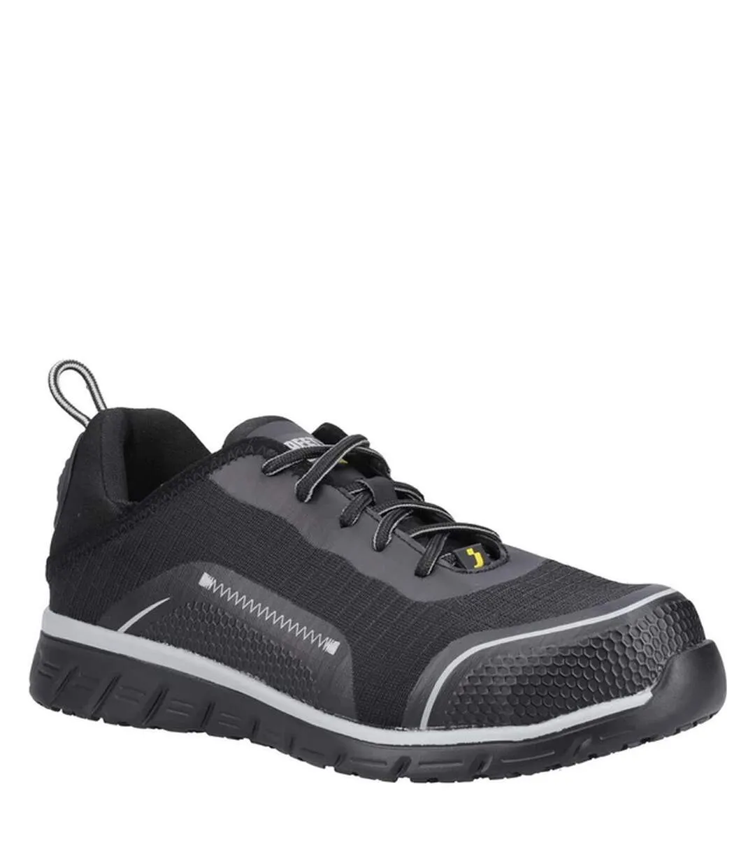 Mens Black Safety Jogger Shoes