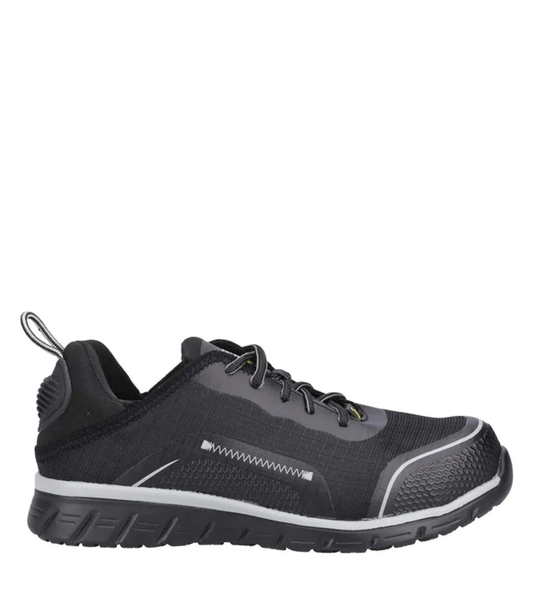 Mens Black Safety Jogger Shoes