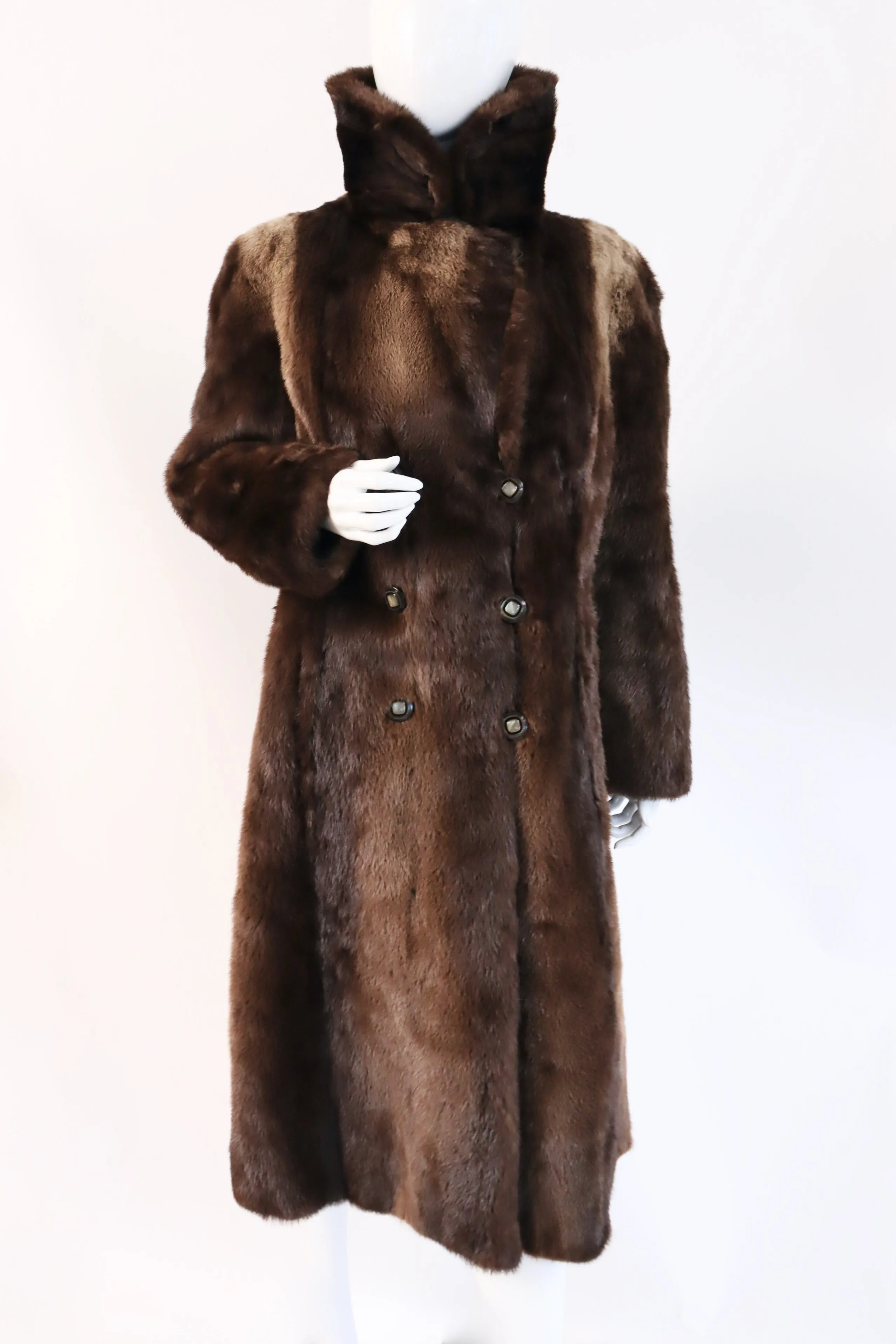 Mink Fur Coat from Holt Renfrew, 1960s Vintage