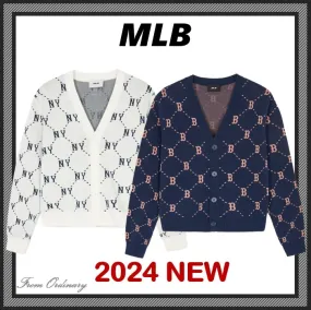 MLB Korea Monogram Casual Unisex Street Office Logo