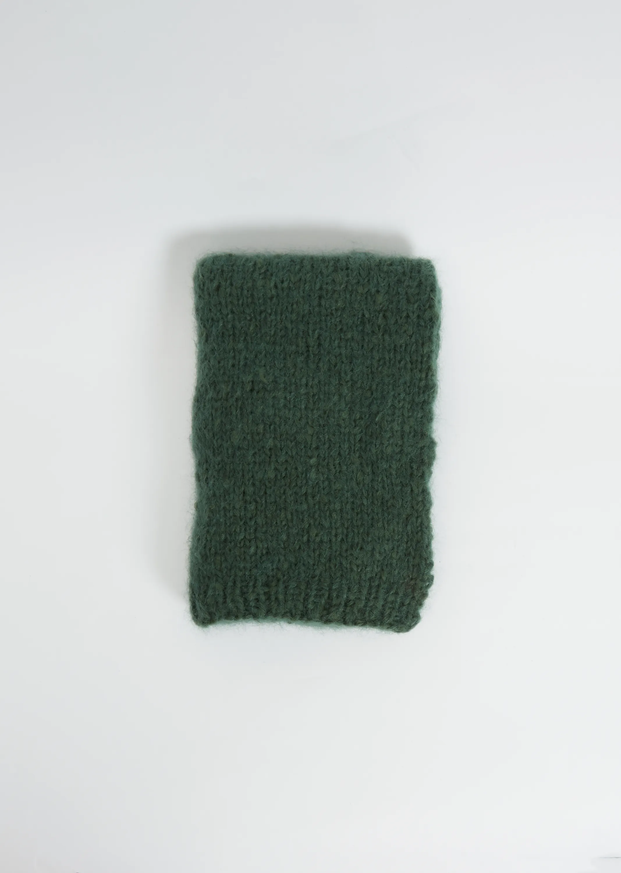 Green Mohair Scarf