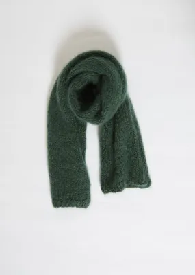 Green Mohair Scarf