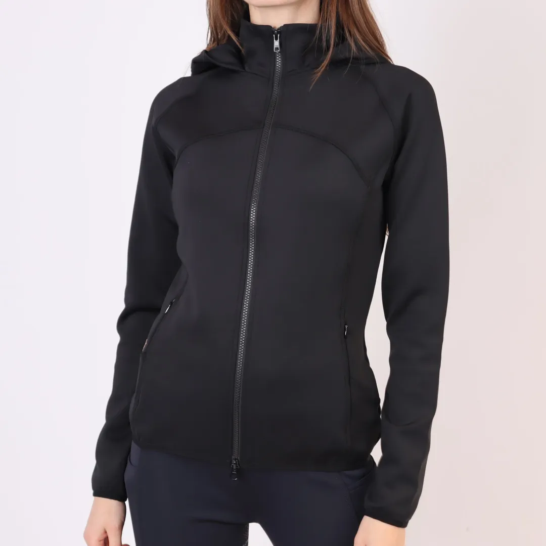 Montar Liza Full Zip Hoody Rosegold Crystals