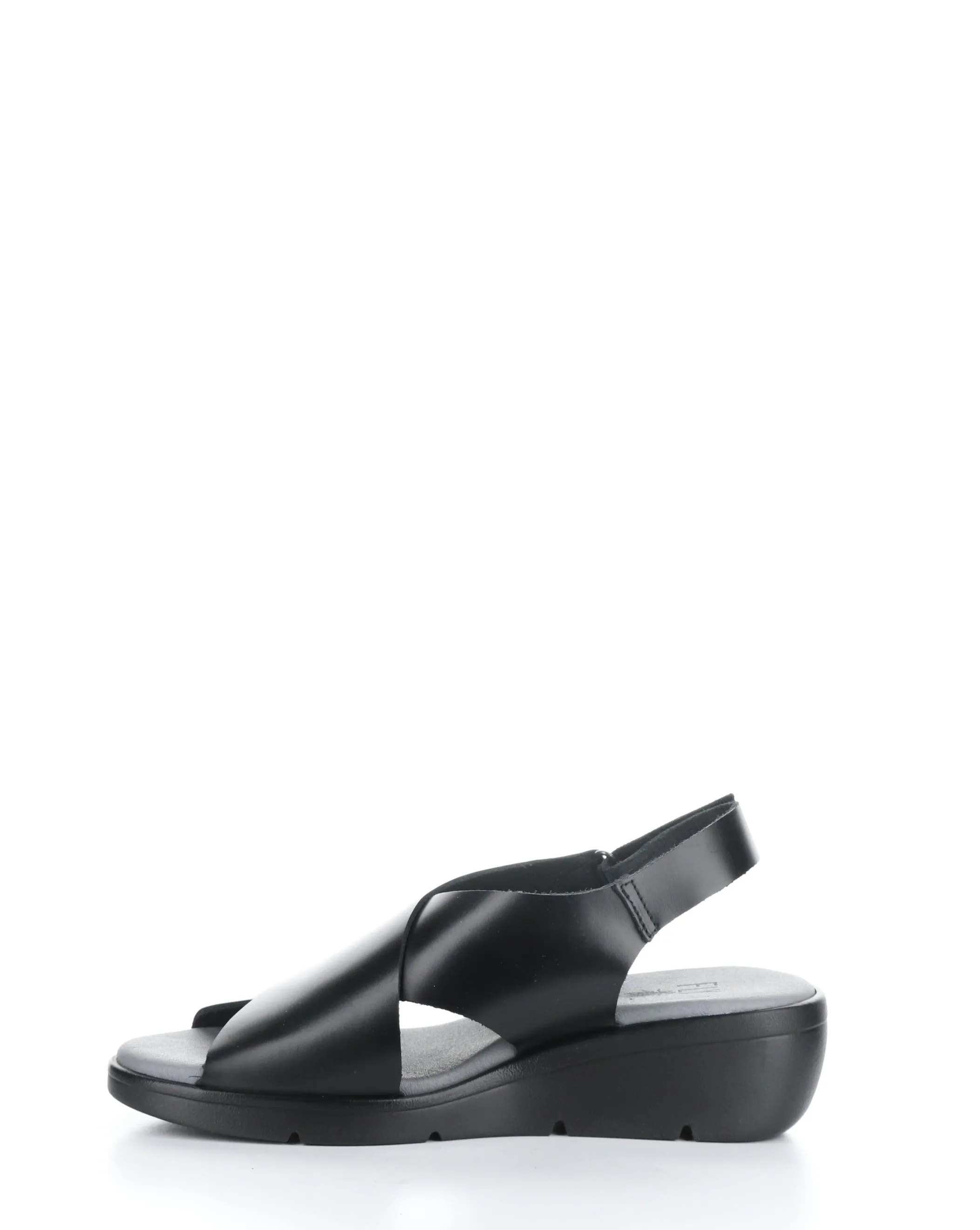 NABI058FLY 002 BLACK Open Toe Sandals