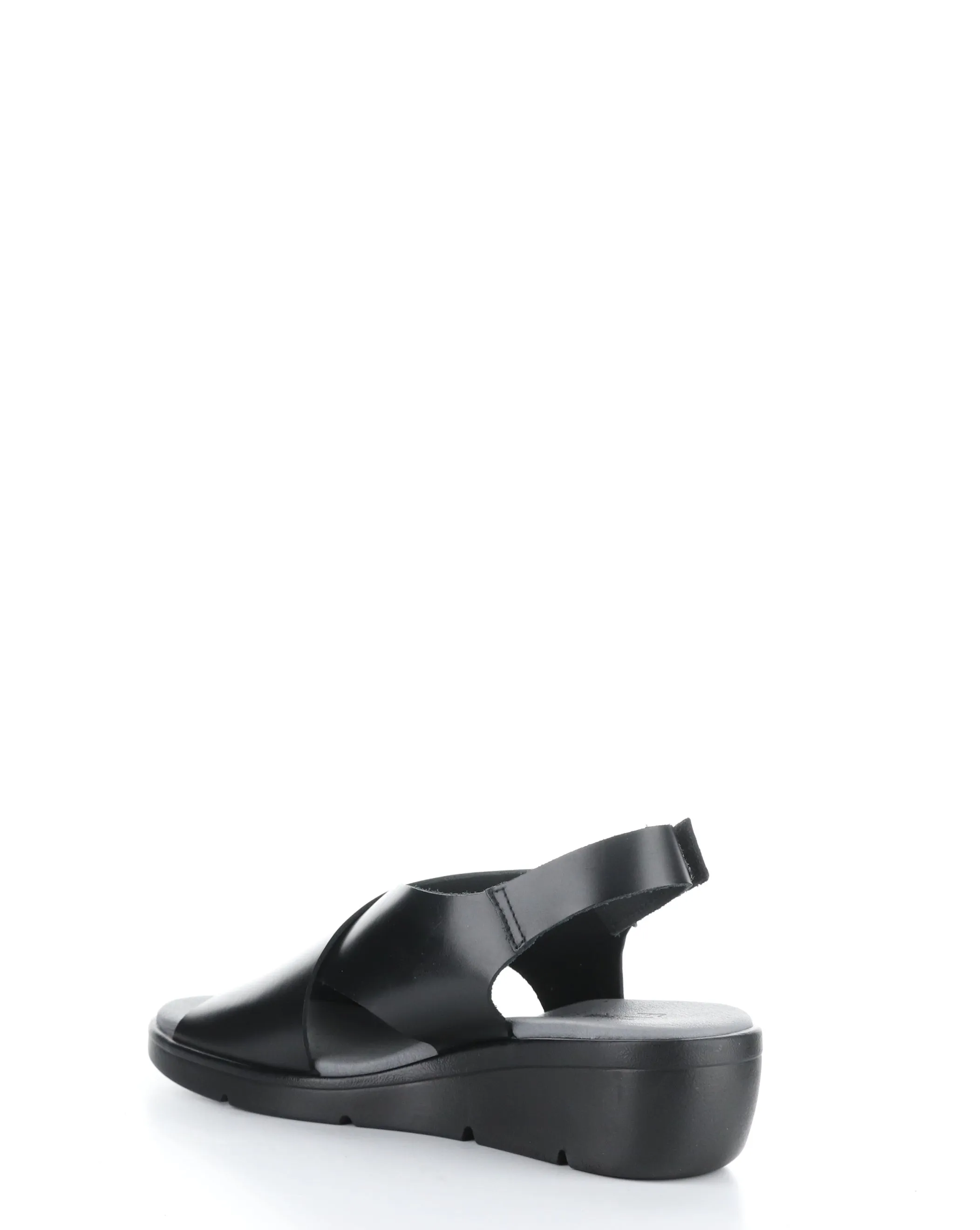 NABI058FLY 002 BLACK Open Toe Sandals