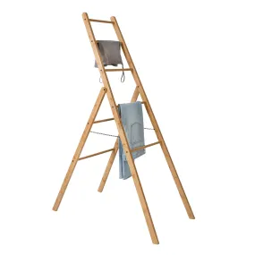 Bamboo Folding Ladder Stand