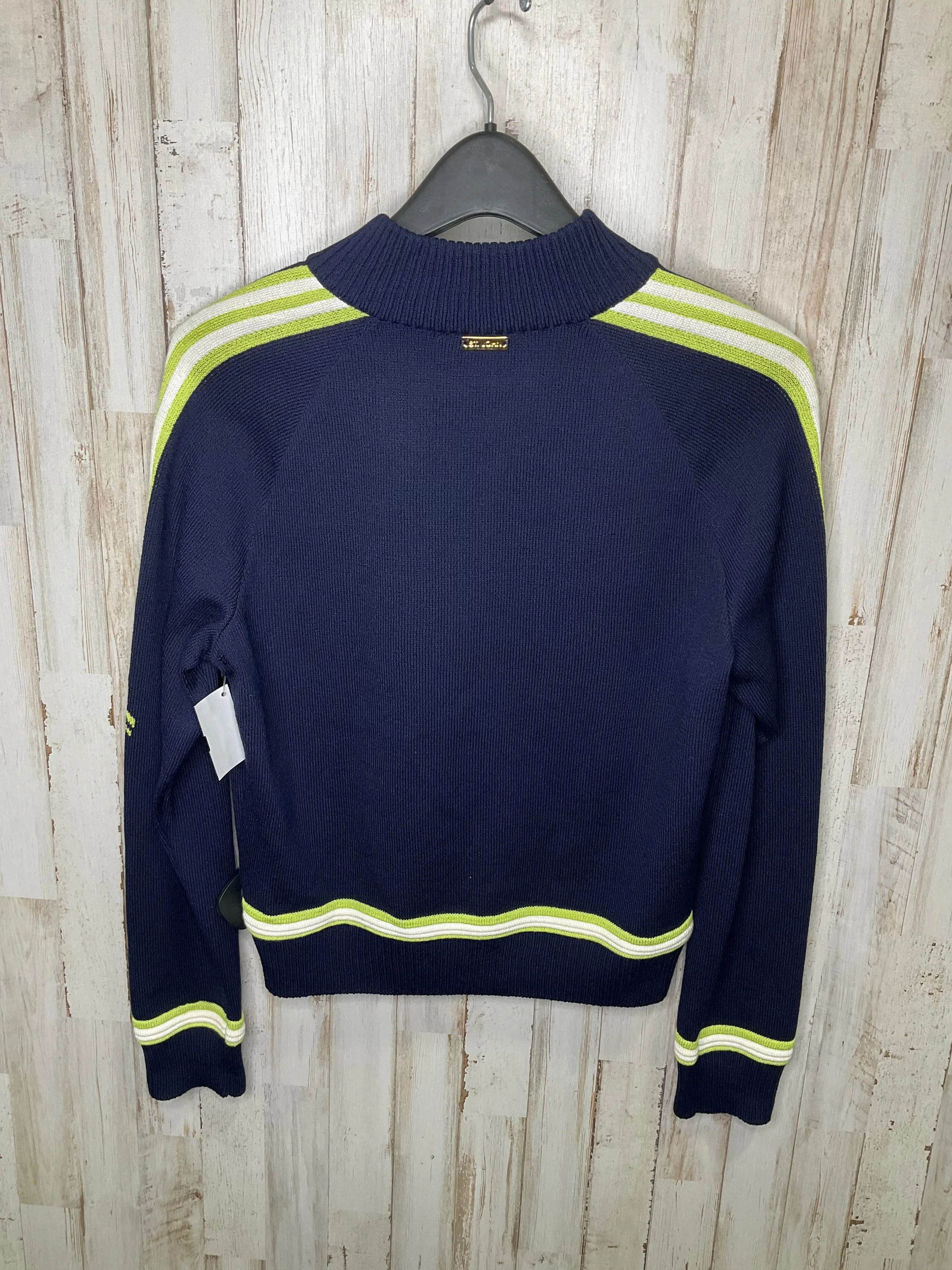 Navy Blue Petite Size St. John Athletic Jacket