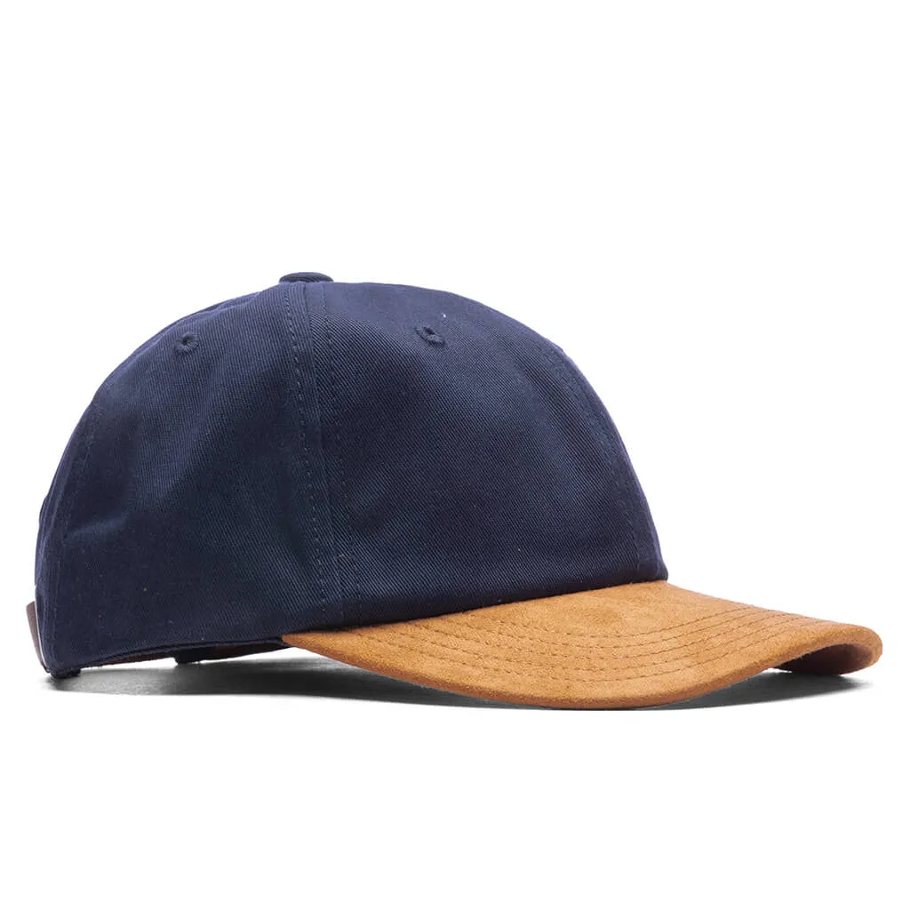 Navy Blue 5 Panel Hat #2