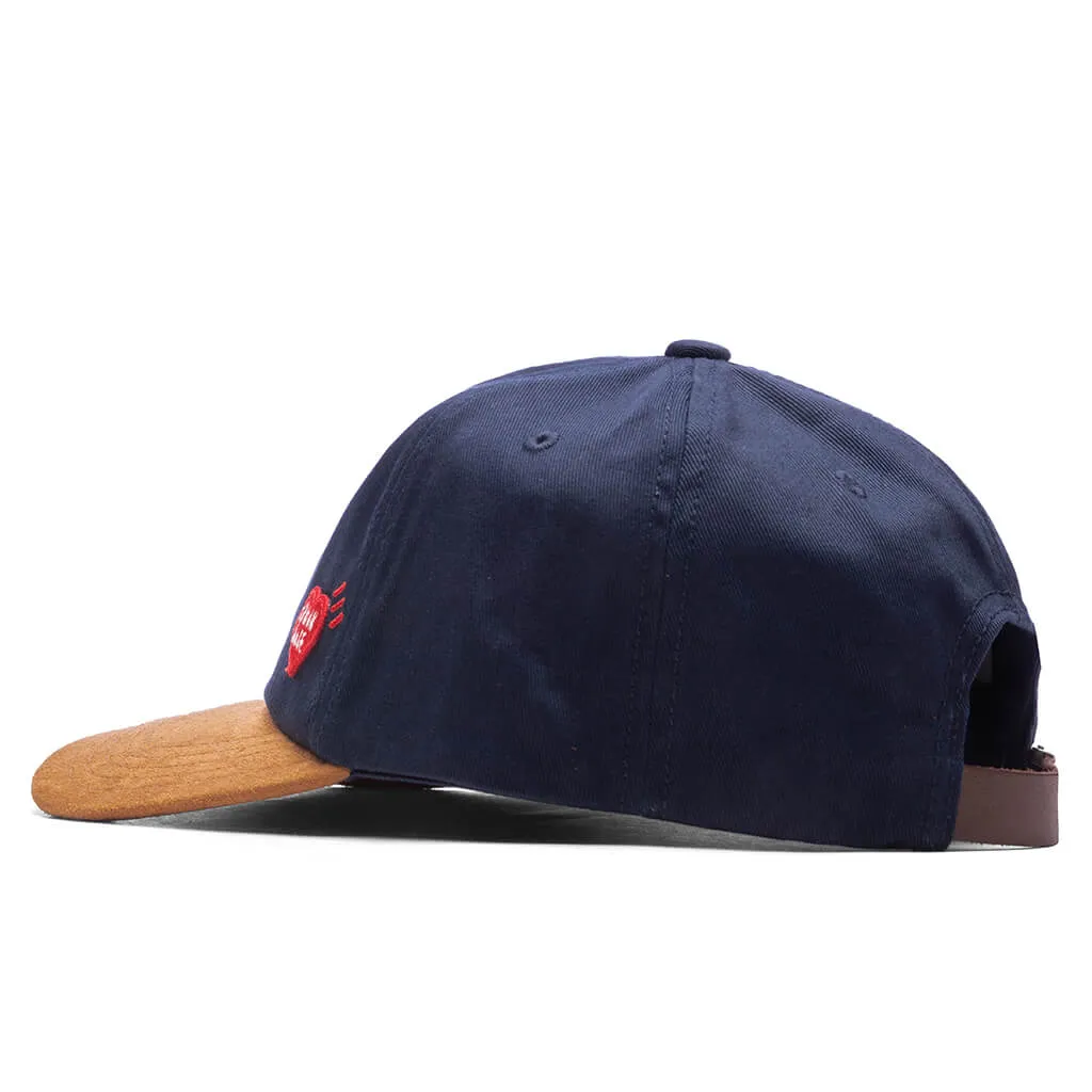 Navy Blue 5 Panel Hat #2