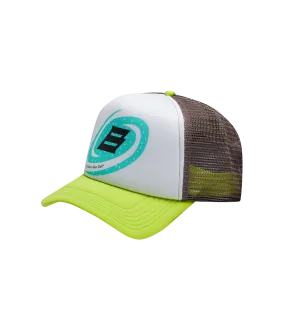 Nebula Trucker Hat Green Grey