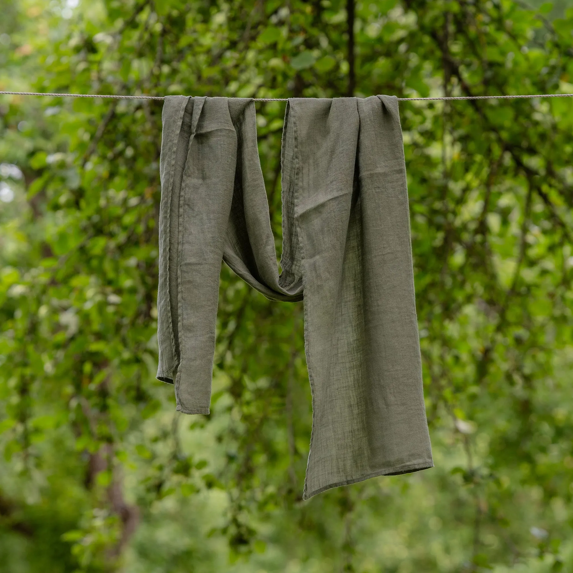 Neutral Linen Scarf