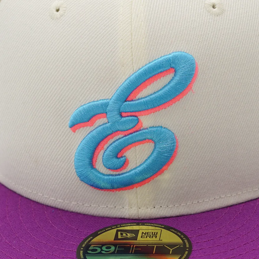 New Era Cap 59Fifty MILB Eugene Emeralds 2 Tone NWL Side Patch FR Exclusive