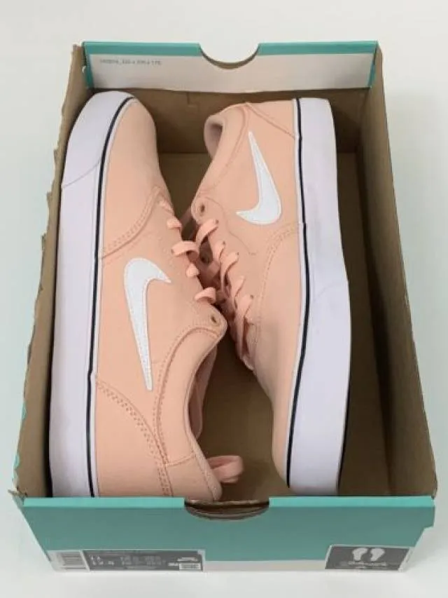 Nike SB Chron 2 Canvas Skateboard Shoes Pink Glaze Artic SZ 11