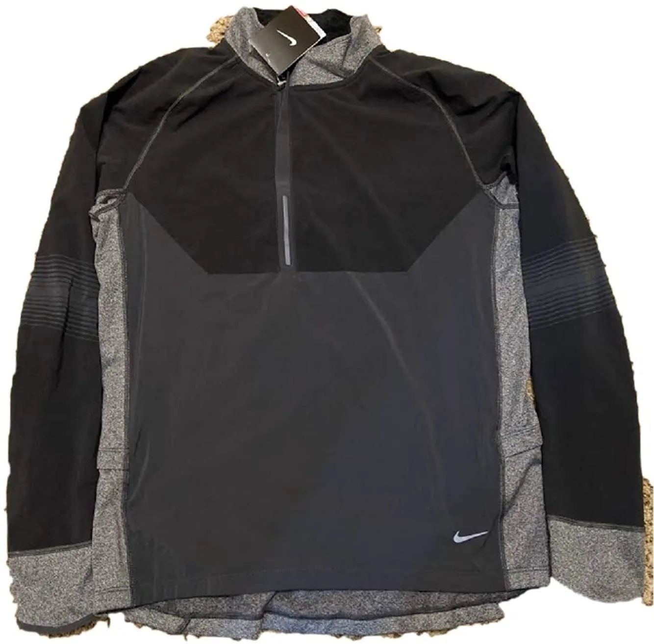 Nike Sphere Running Half Zip Men's Track Jacket Thermal Grey 519785