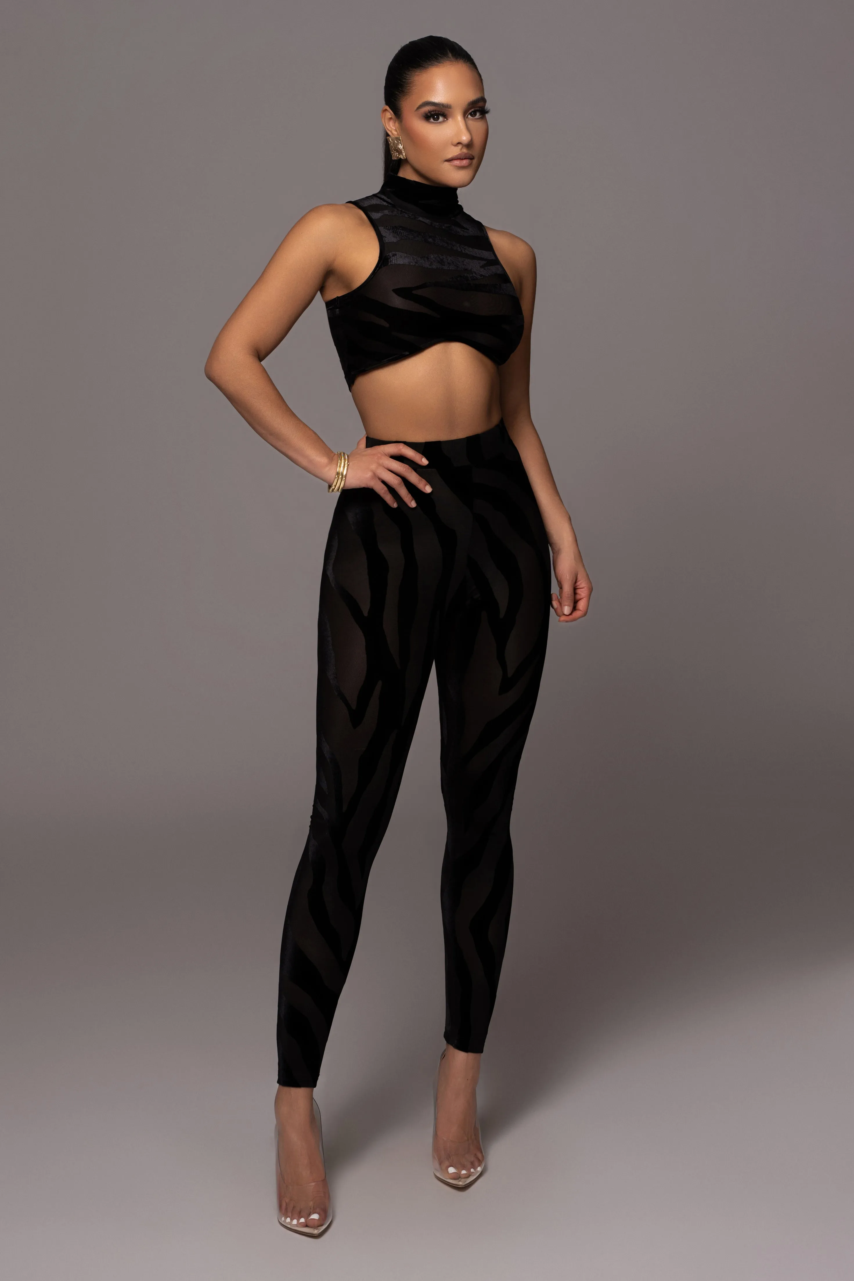 Black Control Leggings