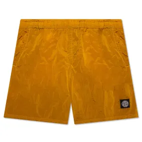 Nylon Metal Shorts Orange