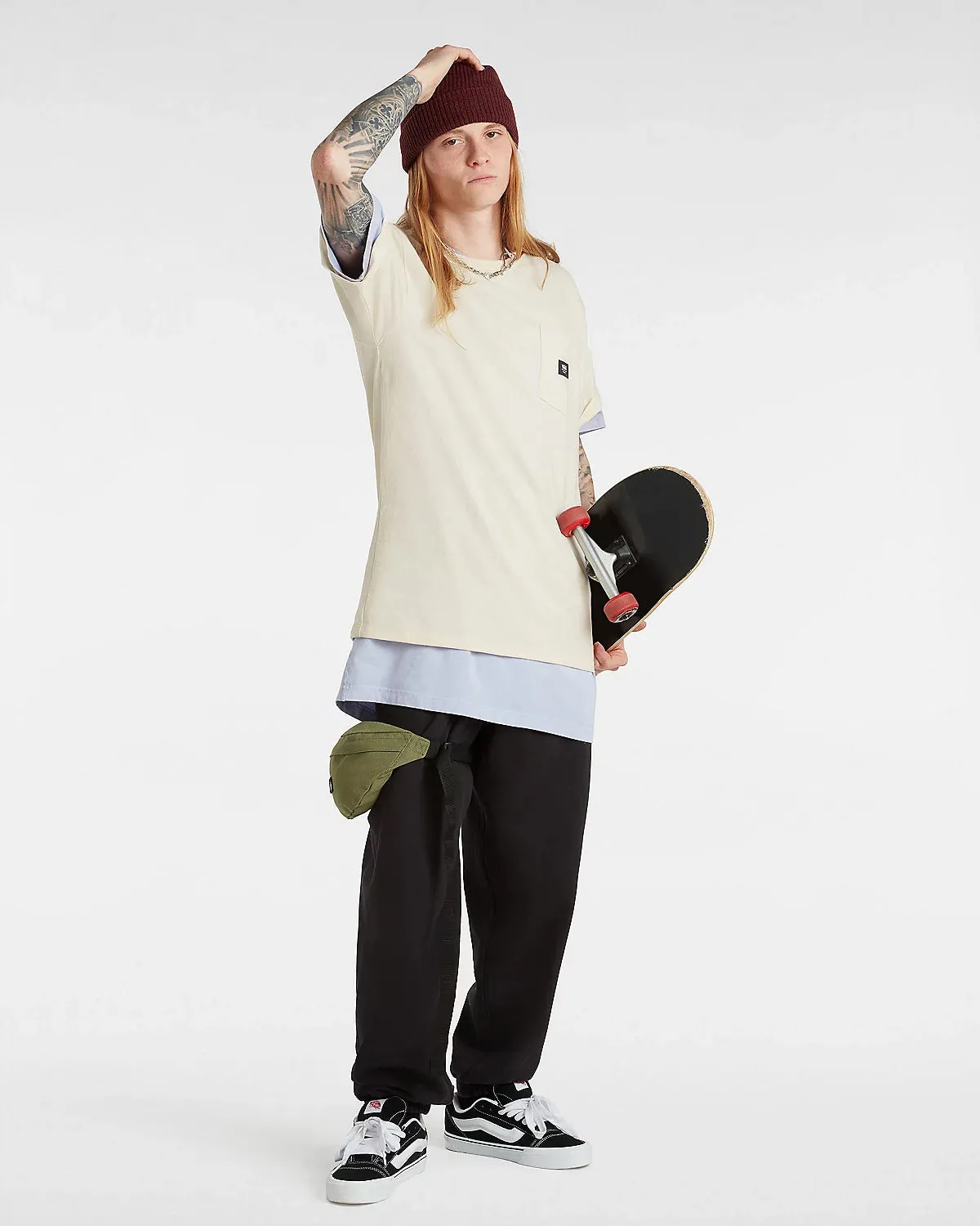 Off The Wall II Pocket Short Sleeve Shirt.