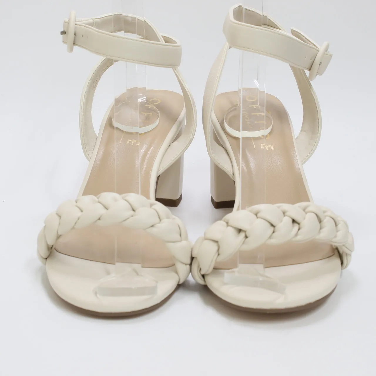 Office Wear White Meadow Plait Sandals for Women