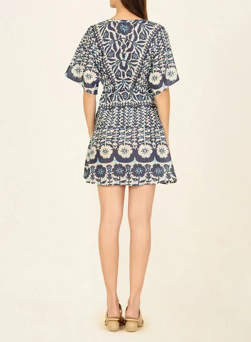 Omika Pia Mini Resort Dress Caftan