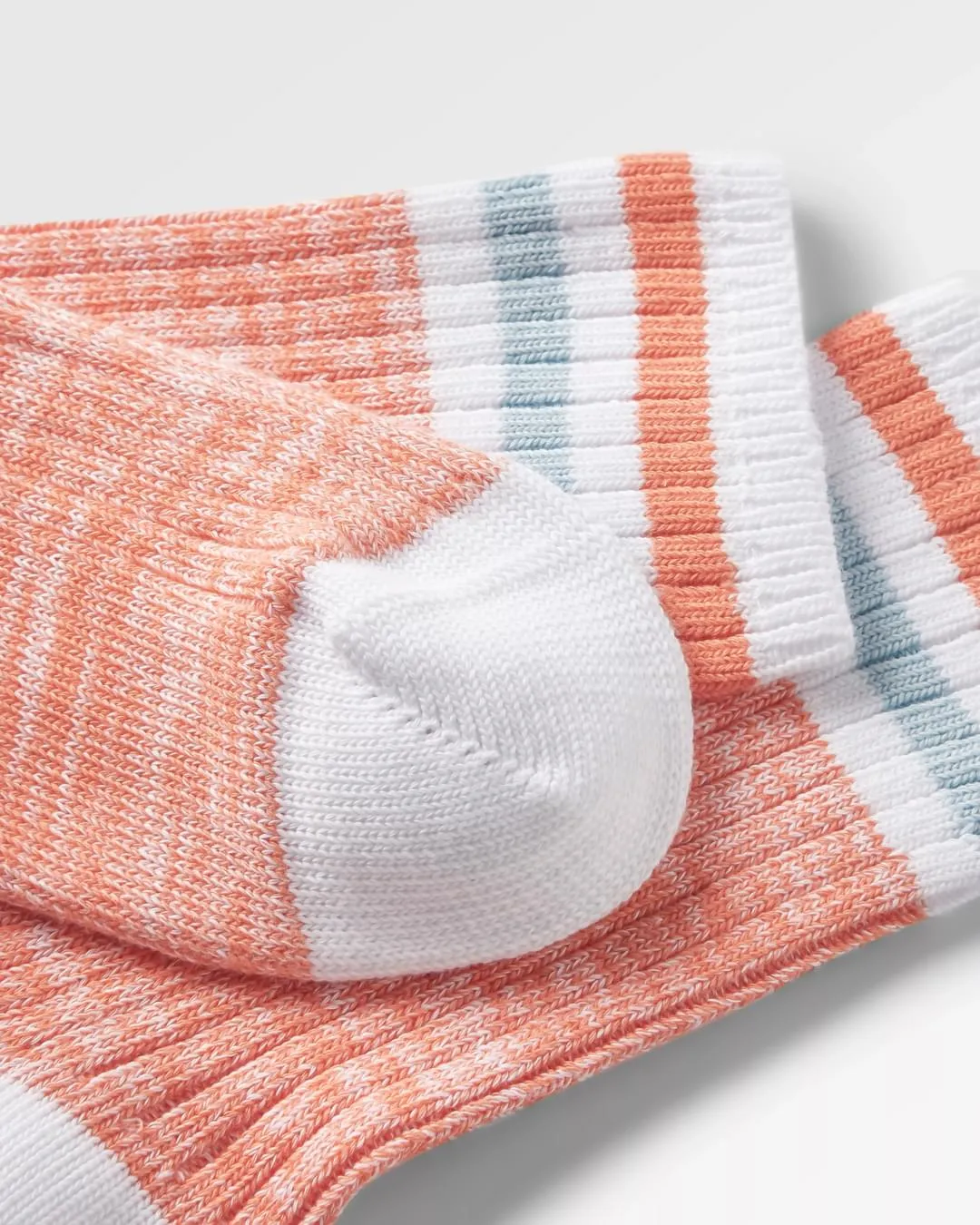 Apricot Organic Ribbed Mid-Weight Socks