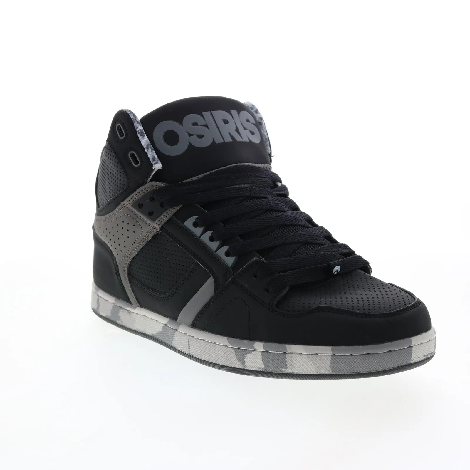 Osiris NYC 83 CLK 1343 2856 Black Synthetic Skate Sneakers Shoes