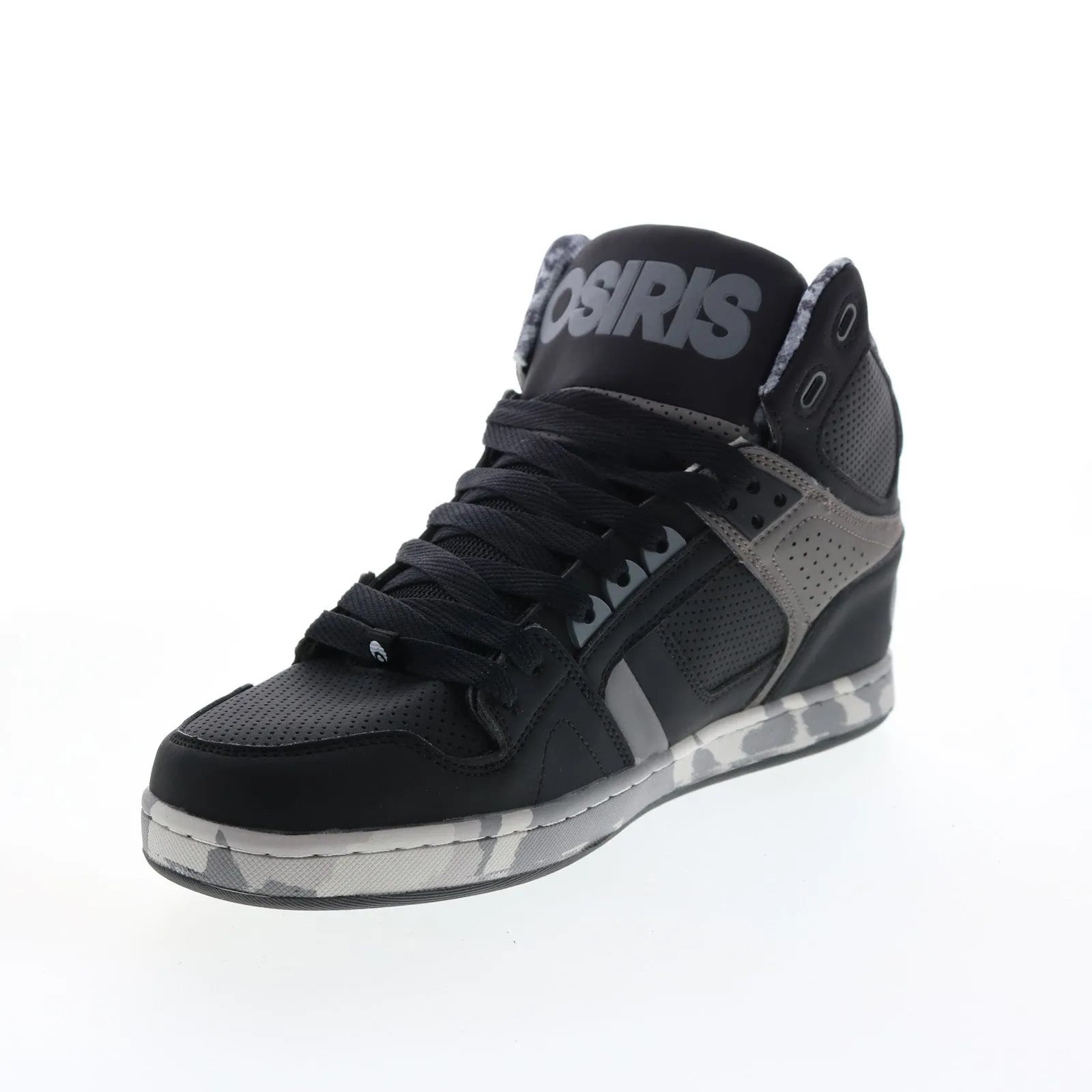 Osiris NYC 83 CLK 1343 2856 Black Synthetic Skate Sneakers Shoes