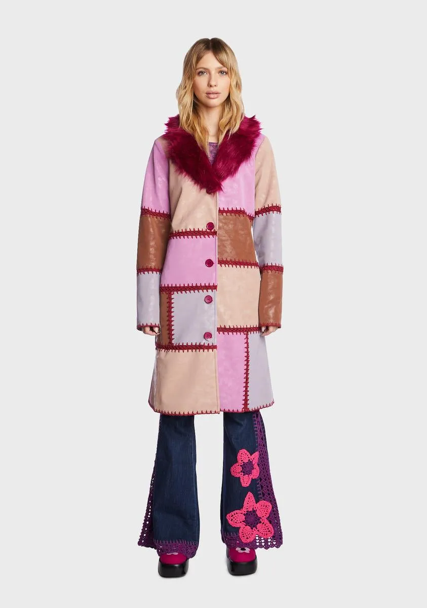 Peaceful Patchwork Coat