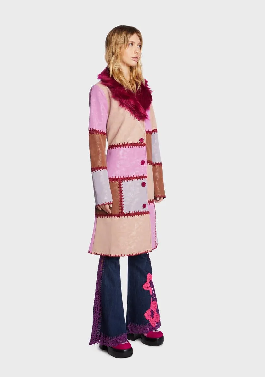 Peaceful Patchwork Coat