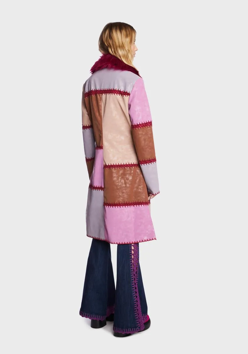 Peaceful Patchwork Coat