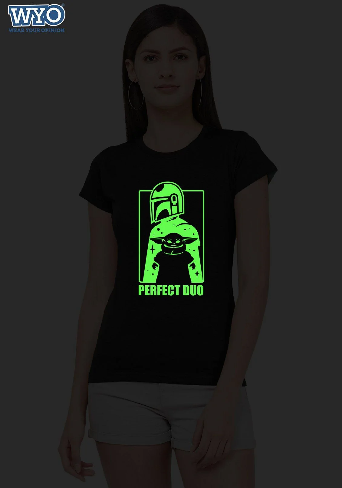 Glow In Dark Women Tshirt