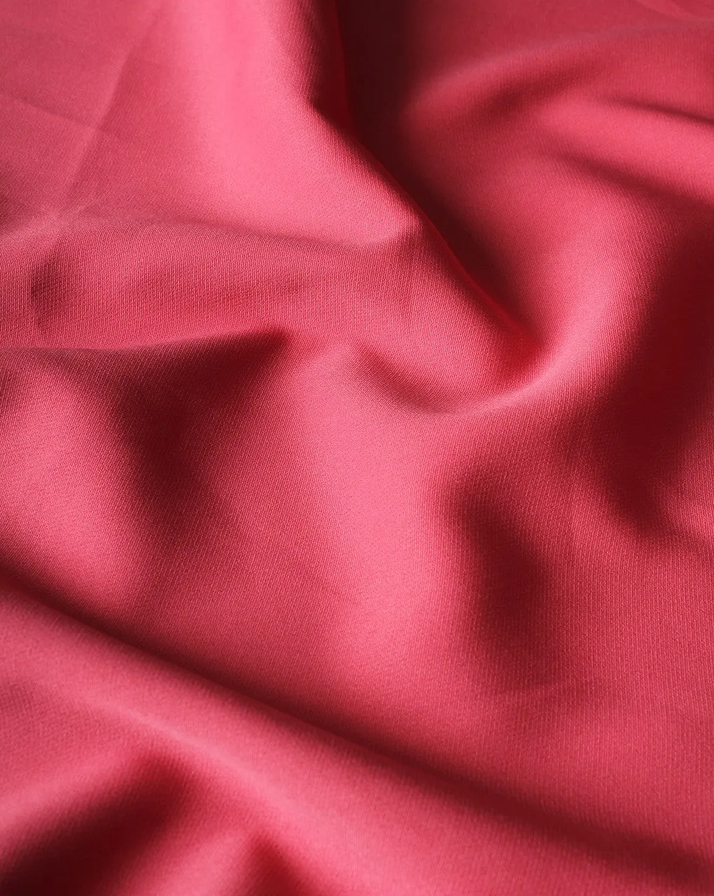 Pink Polyester Crepe Textile