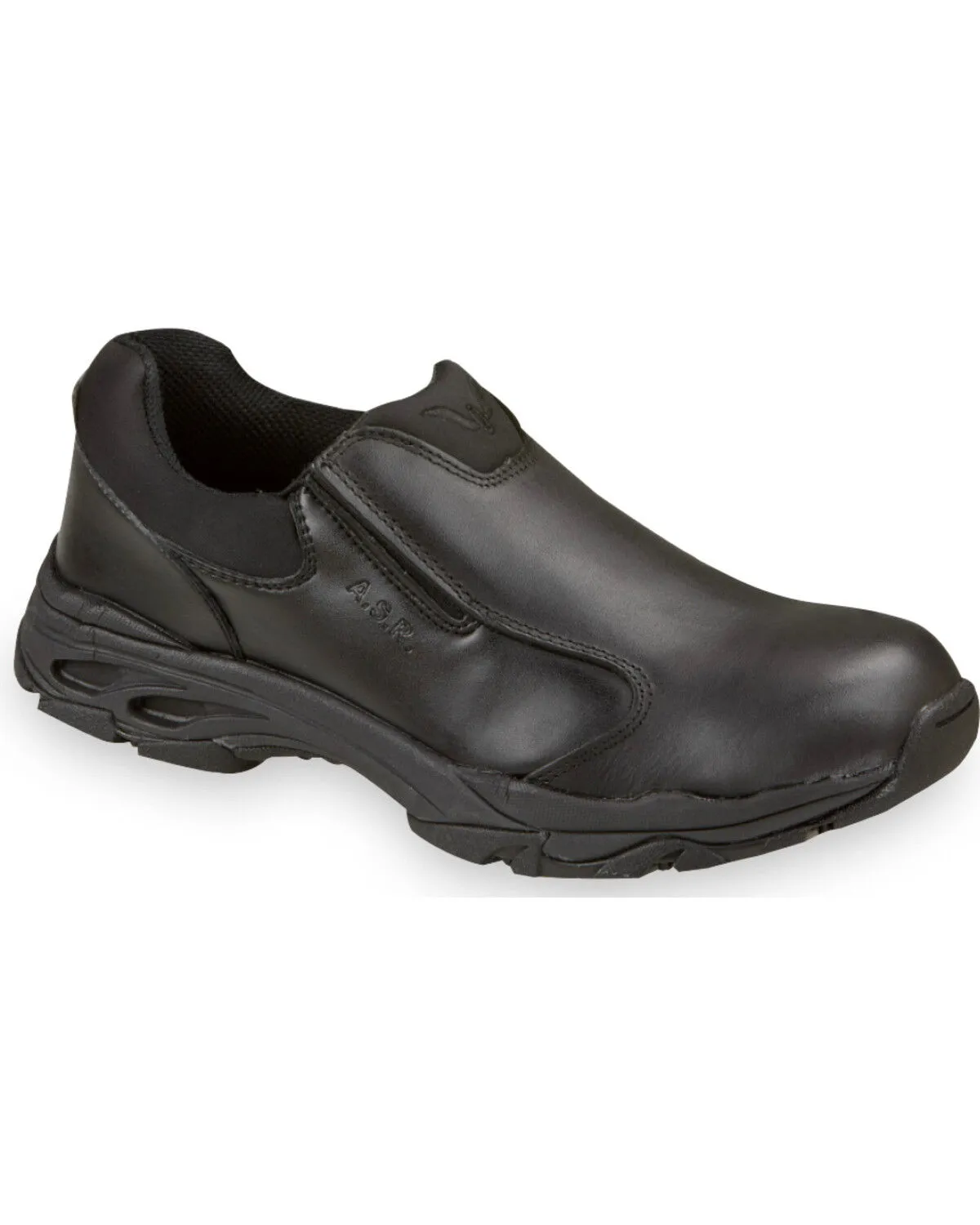 Thorogood Men's ASR Leather Slip-On Uniform Shoes - Soft Toe