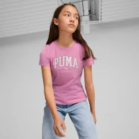 PUMA SQUAD Tee - Mauved Out Girls 8-16 years