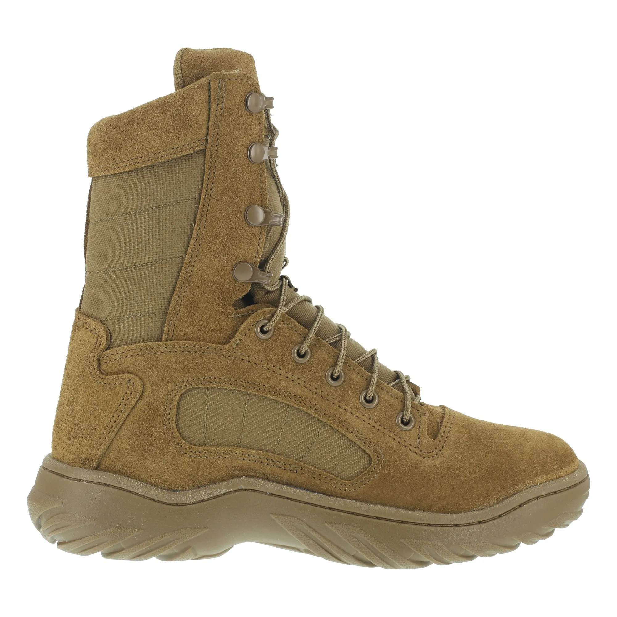 Reebok Women's Coyote Tactical Boots Fusion Max 8in Lace-Up USA Size 6.5 W.