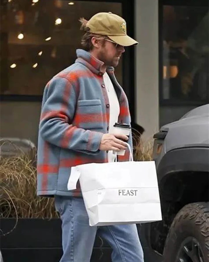 Ryan Gosling Gray Wool Jacket - William Jacket