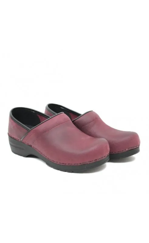 SABOT Women's Bordeaux Clogs